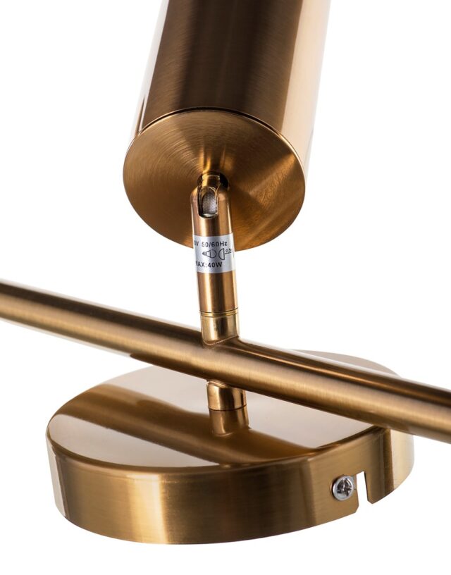 Activejet SPECTRA triple gold ceiling wall lamp strip spotlight GU10 for living room - imagine 8