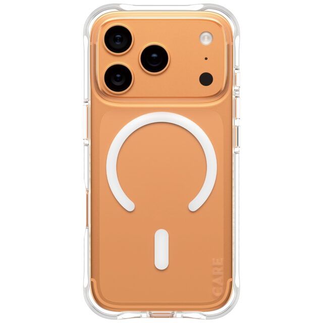 Case CARE by PanzerGlass Fashionable Samba w. White MagSafe for iPhone 17 Pro transparent - imagine 2