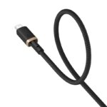 Baseus Dura Type C fast charging cable for iP 20 W 1 m Black  Gold - imagine 3