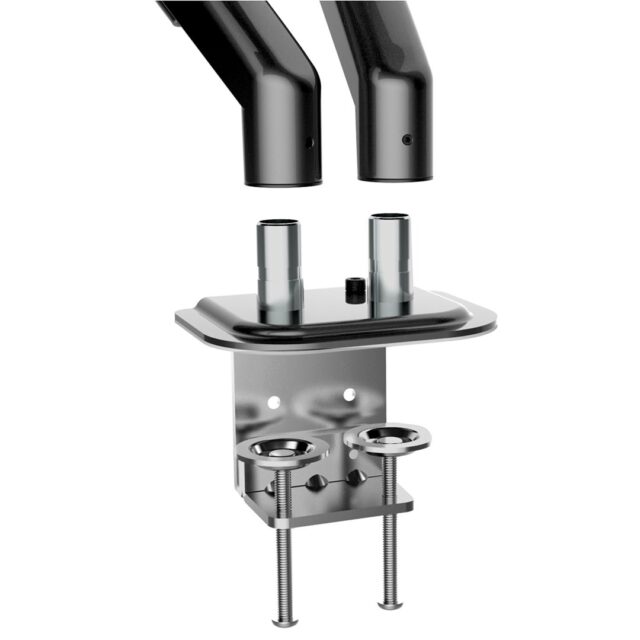 Maclean 2 monitor mount  gas spring  13 -27   7kg  black  MC-861N - imagine 8