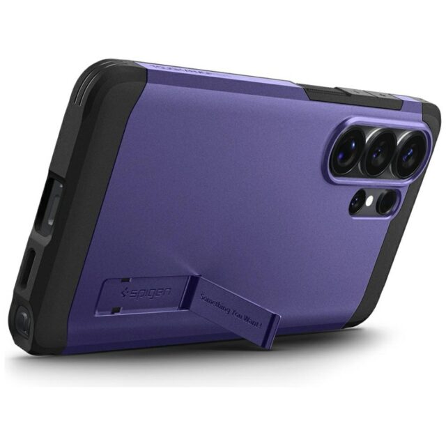 Etui Spigen Tough Armor Mag MagSafe do  Samsung Galaxy S26 Ultra ash violet - imagine 8