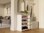 LOKA shoe cabinet  white - imagine 8