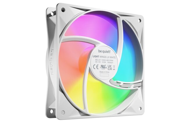 be quiet! LIGHT WINGS LX 120mm PWM 3-Pack White Computer case Fan 12 cm 3 pc(s) - imagine 4