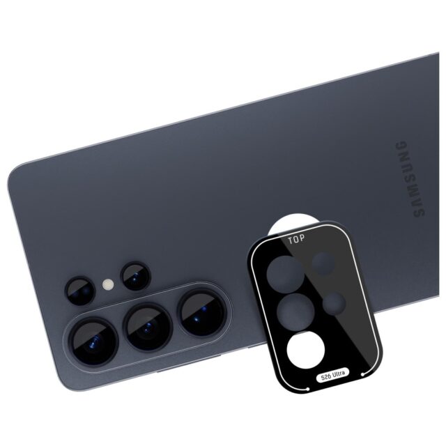 Ochrona na obiektyw aparatu 3MK Lens     Protection Pro do Samsung Galaxy S26 Ultra czarny - imagine 7