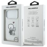 Etui Karl Lagerfeld Karl & Choupette      Back MagSafe do iPhone 17 Pro przezroczysty - imagine 8