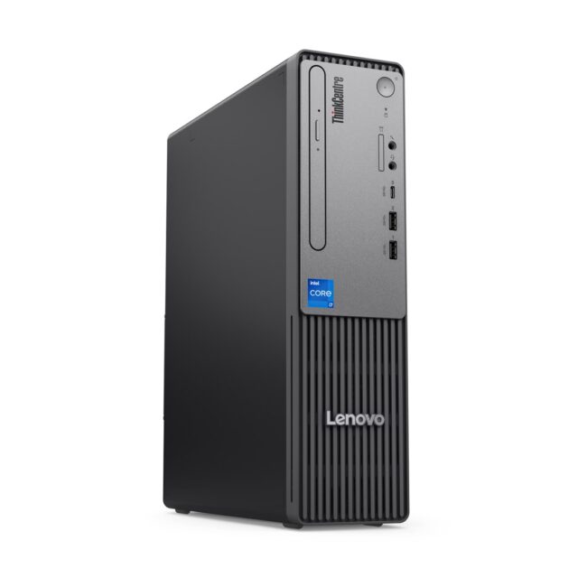 Lenovo ThinkCentre neo 50s Gen 5 Intel® Core™ i3 i3-14100 8 GB DDR5-SDRAM 256 GB SSD Windows 11 Pro SFF PC Black  Grey - imagine 3