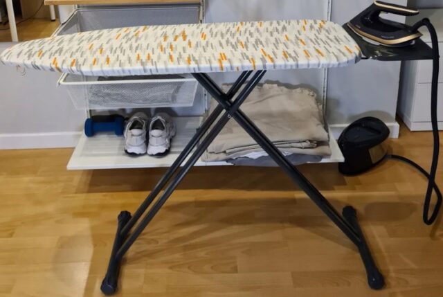 Ironing board 112x36cm Promis PKD60 SOLID Metal top MONOBLOCK - imagine 6