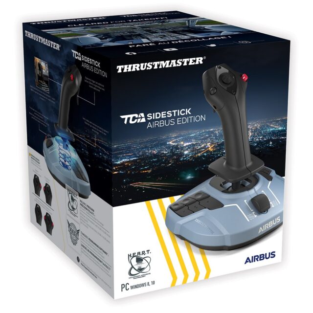 Thrustmaster TCA Sidestick Airbus edition Black  Blue USB Joystick PC - imagine 7