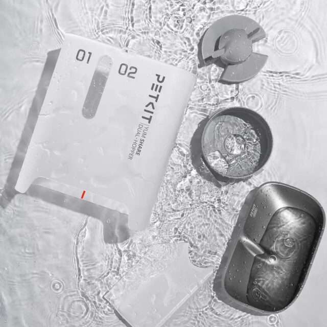 Petkit YumShare Dual-Hopper Feeder w. Camera - imagine 10