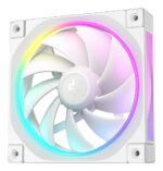 DeepCool FL12 WH-3 in 1 Computer case Fan 12 cm White 3 pc(s) - imagine 2