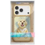 Etui Nimmy Gentle Pets Series Dog         MagSafe do iPhone 17 Pro brązowy - imagine 7