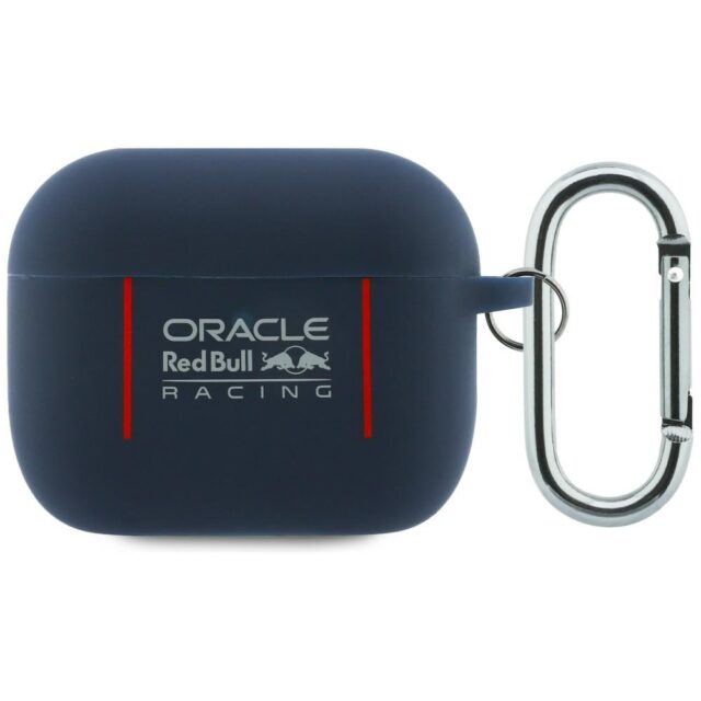 Red Bull Lines Silikonové Pouzdro pro AirPods Pro 3 Navy - imagine 2