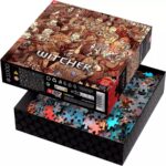 Good Loot Gaming Puzzle: The Witcher (Wiedźmin) Birthday   1000 elementów - imagine 3