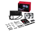 ASUS ROG Ryuo III 240 ARGB Processor Liquid cooling kit 12 cm Black - imagine 7