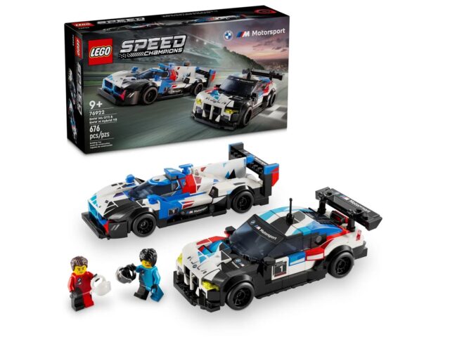 LEGO SPEED CHAMPIONS 76922 BMW M4 GT3 & BMW M Hybrid V8 - imagine 5