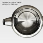 Czajnik elektryczny metalowy 1 7l 2200W MR-050 MAESTRO - imagine 4