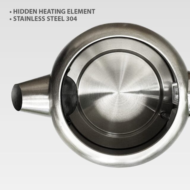 Czajnik elektryczny metalowy 1 7l 2200W MR-050 MAESTRO - imagine 4