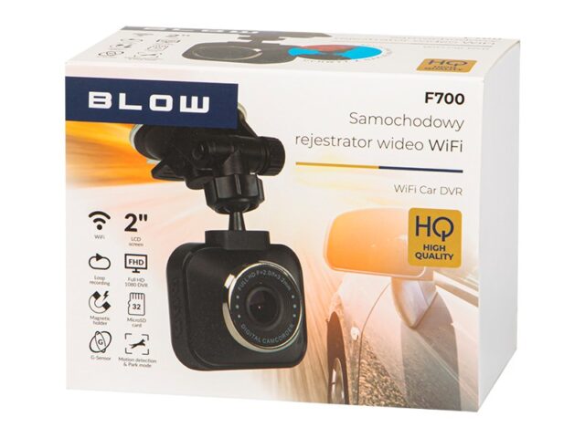 BLOW  BLACKBOX DVR F700 dashcam Black - imagine 7