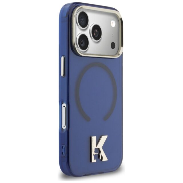 Case Karl Lagerfeld IML K Head Logo      MagSafe for iPhone 17 Pro Max blue - imagine 4