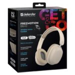 HEADPHONES DEFENDER BLUETOOTH FREEMOTION B640 BEIGE - imagine 7