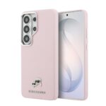 Karl Lagerfeld Grained PU Leather K&CH Heads Magnetic Zadní Kryt pro Samsung Galaxy S26 Ultra Pink - imagine 9