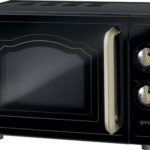 Gorenje Microwave oven with grill MO4250CLB Free standing  20 L  Grill  Mechanic  700 W  Black  Defrost function