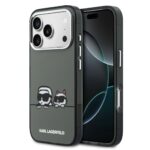 Karl Lagerfeld IML K&CH Heads Logo MagSafe Zadní Kryt pro iPhone 17 Pro Black