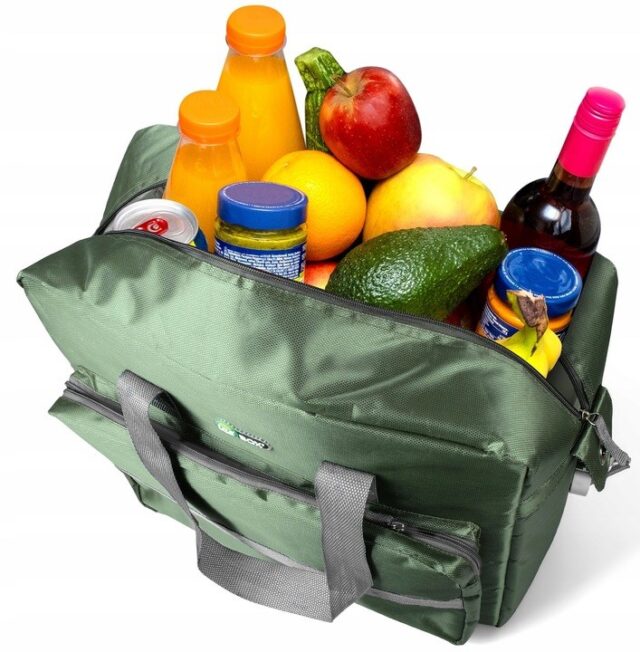 TL30 THERMAL BAG BEACH PICNIC TOURIST COOLER LARGE 30L ICE BOX - imagine 3