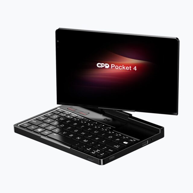 GPD Pocket 4 Ryzen 7 8840U/8  WQXGA (2560x1600) Touchscreen 144Hz IPS/x360/LAN/16GB/SSD 1TB/BT/BLKB/FPR/x360/Radeon 780M 3GB/Win 11 Graphite - imagine 4
