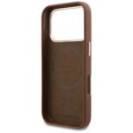 Case Karl Lagerfeld Karl Head Logo       MagSafe for iPhone 17 Pro brown - imagine 7