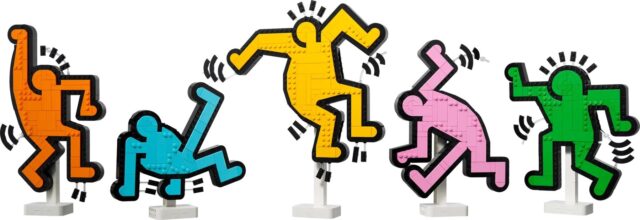LEGO ART 31216 Keith Haring - Dancing Figures - imagine 3