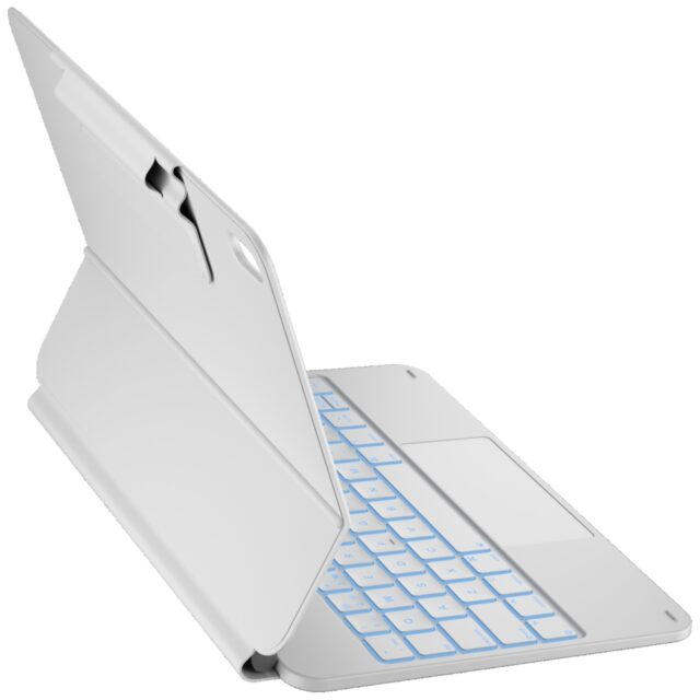 Case Typecase Edge+ with keyboard for iPad 11" A16 2025 / iPad 10.9' 2022 white - imagine 7