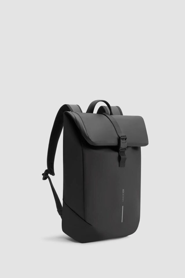 XD DESIGN BACKPACK URBAN FLAP-TOP BLACK P/N: P706.2601 - imagine 2