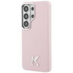 Case Karl Lagerfeld K Metal Logo MagSafe for Samsung Galaxy S26 Ultra pink - imagine 2