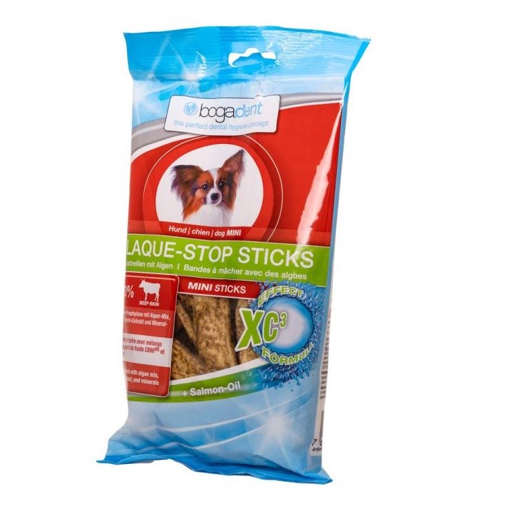 cps-c1f5456a709134abba0b7ae776e9a13e-2026-03-02-02-30-38 BOGAR Bogadent Plaque-stop sticks Mini Beef - dog treat - 100g - imagine 1