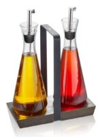 GEFU X-PLOSION oil/vinegar dispenser 0.25 L Glass  Silicone  Stainless steel Transparent