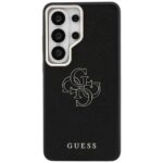 Case Guess Grained Big 4G Metal Logo for  Samsung Galaxy S26 Ultra black - imagine 4