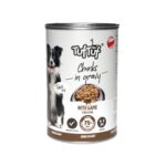 TUF TUF Chunks in gravy with game - wet dog food - 415g