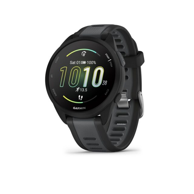 Garmin Forerunner 165 Music 3.05 cm (1.2 ) AMOLED 43 mm Digital 390 x 390 pixels Touchscreen Black GPS (satellite) - imagine 8