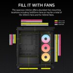 Corsair 4500X RS-R ARGB Tempered Glass Mid-Tower  Black Midi Tower - imagine 3