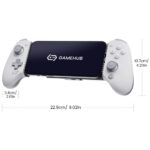 Universal Bluetooth controller for mobile devices GameSir G8+ white - imagine 8