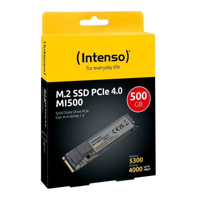 M.2 500GB Intenso NVMe PCIe x4 - imagine 5
