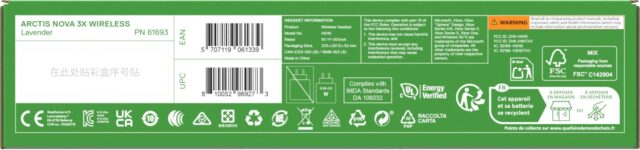 Headset Steelseries Arctis Nova 3X Wireless - imagine 4