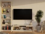 MALWA 120 TV cabinet  cashmere - imagine 7