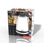 Adler AD 1295w Electric kettle 1.7 l White - imagine 2