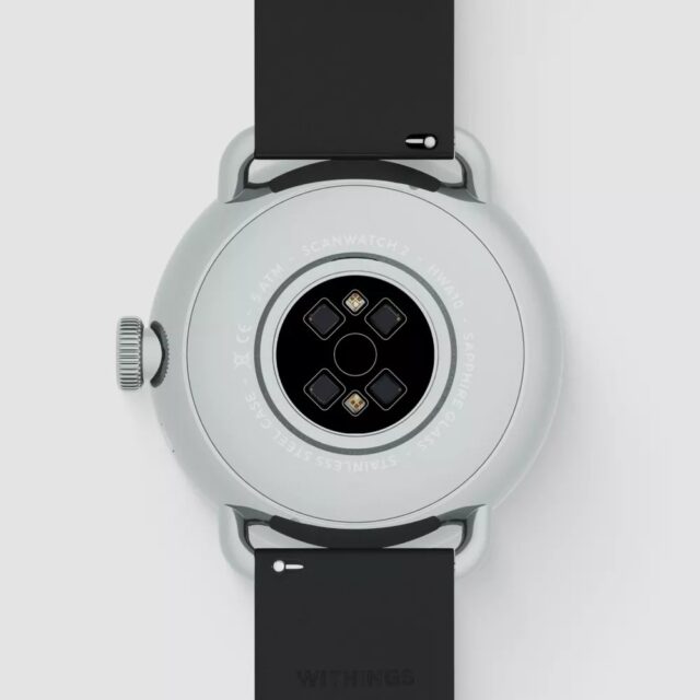 Withings ScanWatch 2  1.6cm OLED  38mm  SS - imagine 2