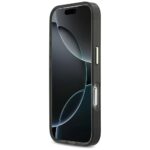 Case Guess IML Script Metal MagSafe for   iPhone 17 Pro black - imagine 5