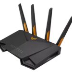 ASUS TUF-AX4200 wireless router Gigabit Ethernet Dual-band (2.4 GHz / 5 GHz) Black