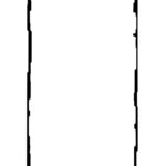 iPhone 12/12 Pro Lepicí Páska pro LCD Black