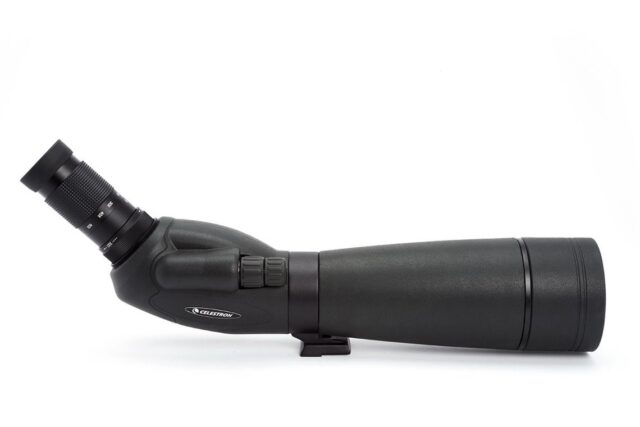 Celestron TrailSeeker 80-45 Degree spotting scope 60x BaK-4 Black - imagine 5